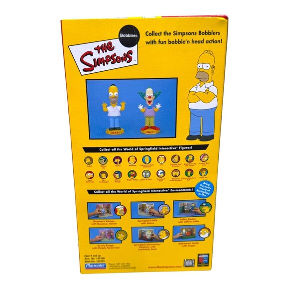 The Simpsons Homer Bobbler Figure With Bobble Head Action New Old Stock 2003 VTG - Picture 4 of 5